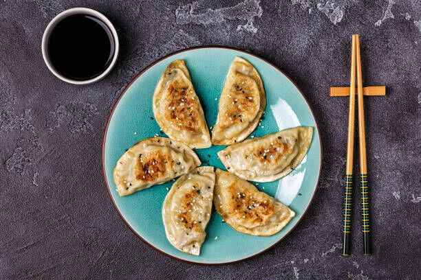 Potsicker (6)/Dumplings fritos