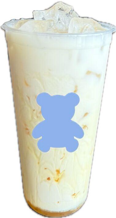 Osmanthus iced milk tea