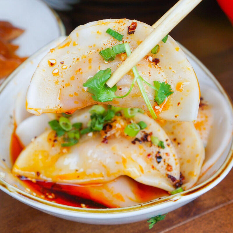 Sichuan Chili Oil Dumplings (Pork) (8)