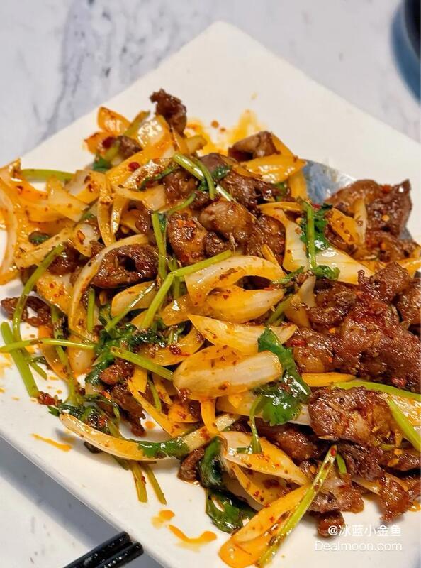 Cumin Lamb (spicy)/Cordero con comino