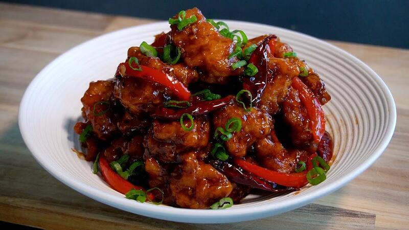 General Tso's Chicken/Pollo General Tso