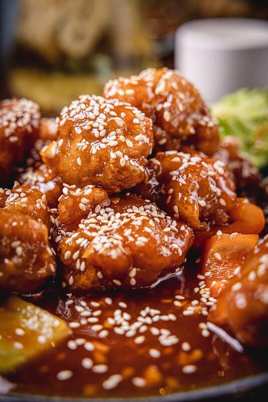 Sesame Chicken/Pollo con ajonjolí